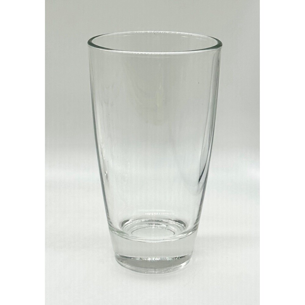 SET OF 4 GLASSWARE CLEAR HEAVY/THICK GLASS LARGE TUMBLERS